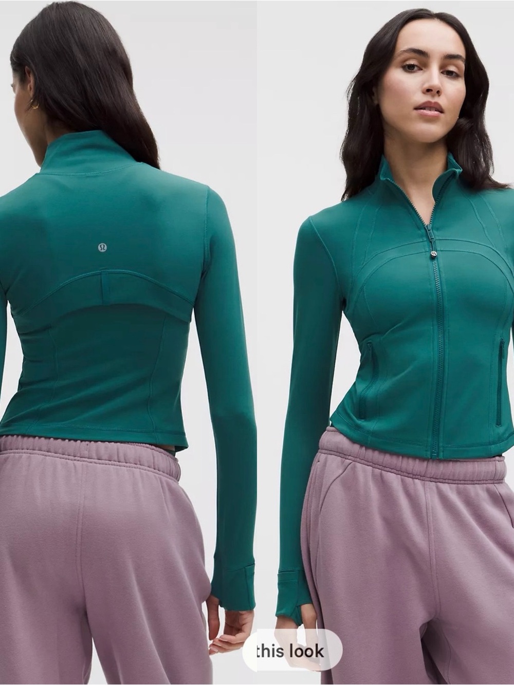 NWT Lululemon Nulu Cropped Define Jacket in Deep Marina Size 6